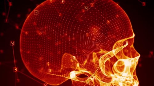 Concepto de tecnología de escaneo digital 3