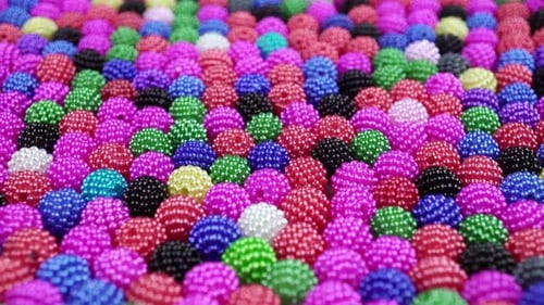Iridescent Colors Acrylic Beads Workshop Of Miracles.