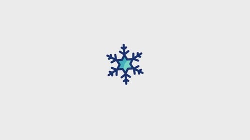 Icône animée Snowflake V2
