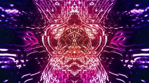 VJ Colorful Dynamic Liquid Pulsation