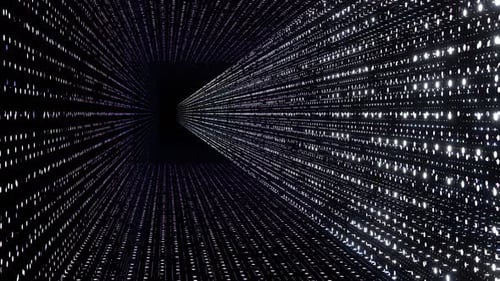 Matrix. Abstract technology background.