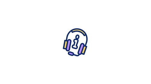 Headset Animated Icon