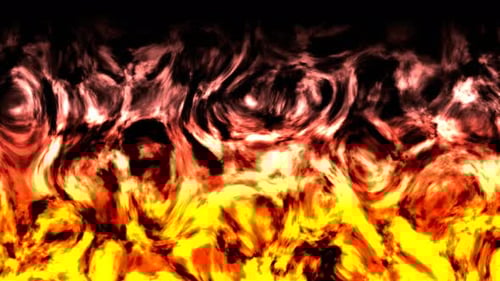 Abstract Fire Fluid Energy Background Loop