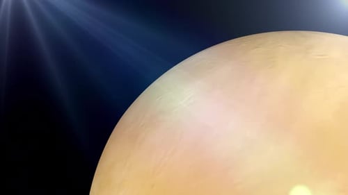 Venus Planet Seamlessly Rotating V3