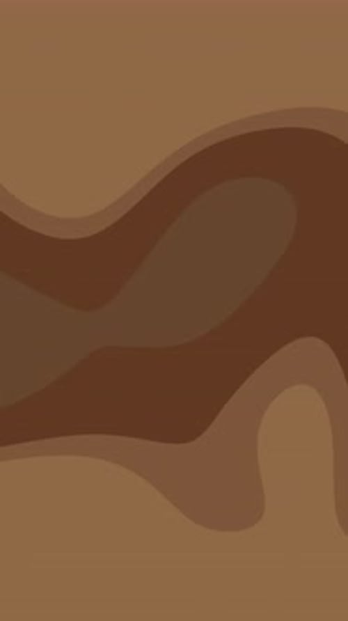 Animated Fluid Brown Abstract Shapes Seamless Loop