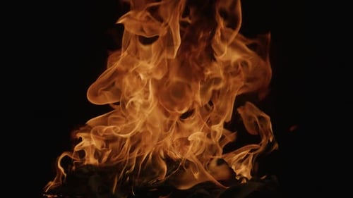 Fire with Flame Intense Burning Fire Texture pour superposer des effets de couche sur fond d'explosion de feu