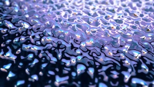 Fondo de movimiento acuático de dibujos animados de 4k