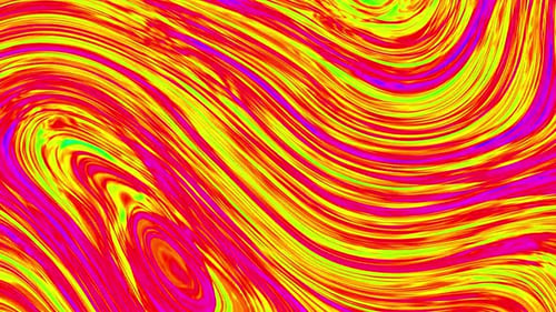 Abstract painting yellow,red background