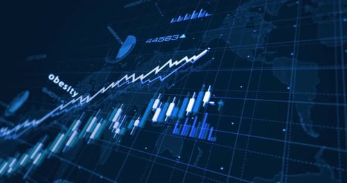 Futuristic Medical Data Analytics Display