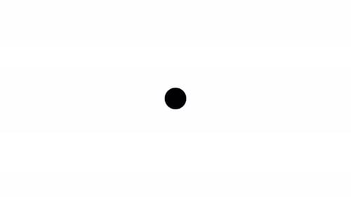 Gráfico en movimiento de carga animado con rotación horizontal de 2 puntos