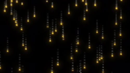 Pluie de polices chinoises