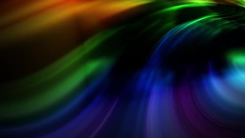 Dynamic Abstract Colorful Light Trails Background