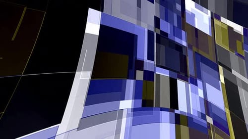 Minimal Clean Shape Motion Animated