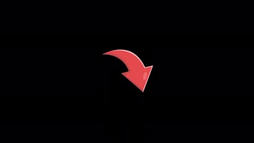 Arrow Concept Animation Video - Transparent