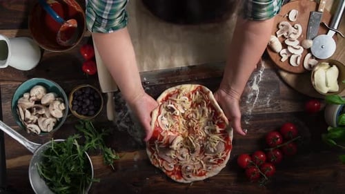 Hacer pizza