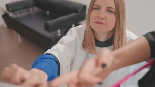 Woman Getting Consultation at a Beauty Salon