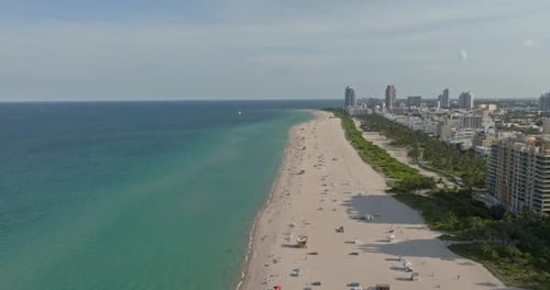 Miami Skyline Downtown Miami Miami Beach Skyline Panorama Aerial Skyline View Skyline Landscape of
