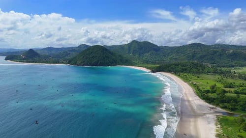 Bay in Lombok island - Indonesia.