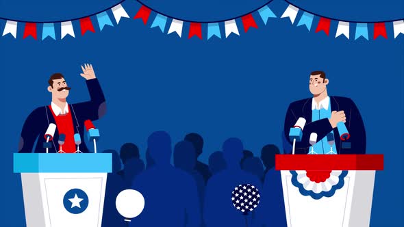 Animated Political Debate, Backgrounds Motion Graphics ft. political ...