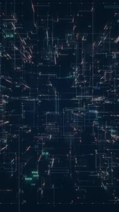 Vertical Video Stunning SciFi Animation