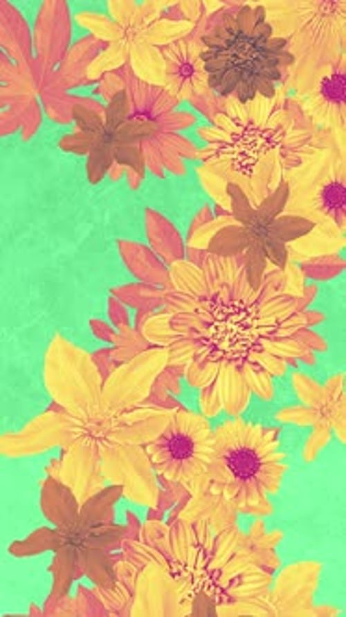 Sommerblumen-Hintergrund 02