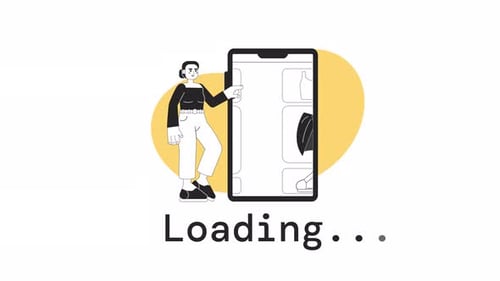 Outfit Planning Bw Loader Animation