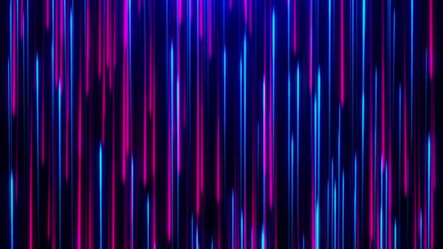 Blue and purple neon flow. High tech abstract cyber background. Transfer of information