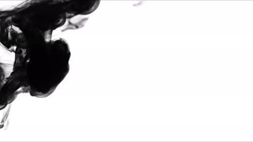 Effet de propagation de fumée abstrait en noir et blanc 41