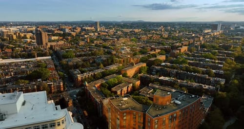 Cityscape of Boston, Massachusetts, USA on sunny daytime.
