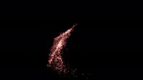 Glowing Energy Line Background