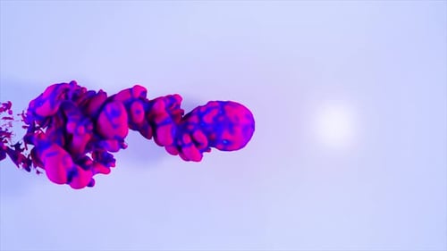 Abstract Fluid Ink Reveal Transition