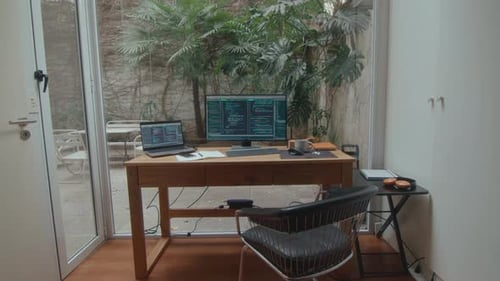 Home Office of IT Specialist