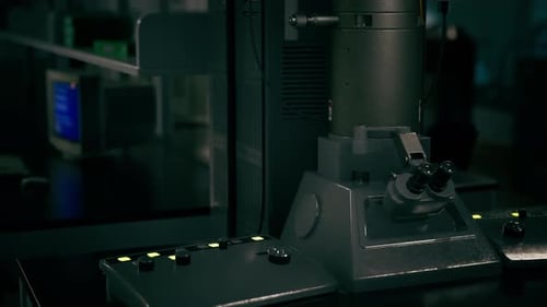 Detailed Scientific Equipment Animation in a Laboratory Setting