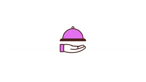 Restaurant Icon animation