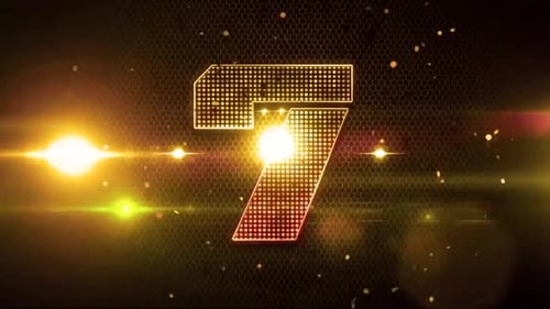 Energetic Digital Countdown for Broadcasts and Events