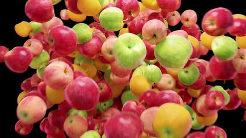 Bursting Mixed Apples