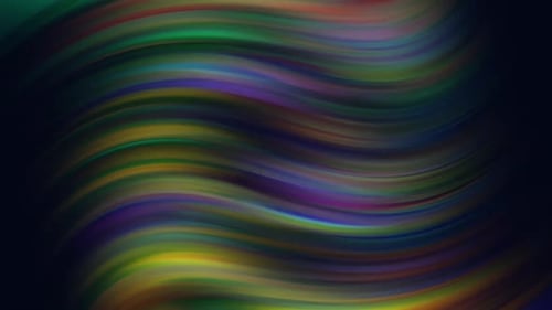 Digitale abstrakte Animation mit sich bewegenden runden Formen, bunte Flecken, die von einem zum anderen fließen. 8