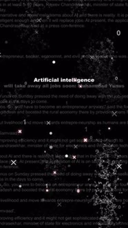 AI on Digital Screen Visualizing Artificial Intelligence Generative Models Technology for Modern