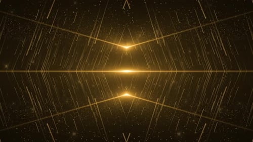 3D Golden Stage Spotlights Royal Awards Graphics Background Lights Elegant Shine Modern