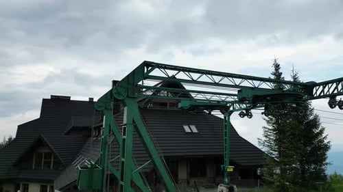 La remontée mécanique de Hala Miziowa est le refuge le plus haut des Beskides