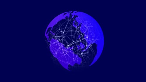 Digital Earth technology concept