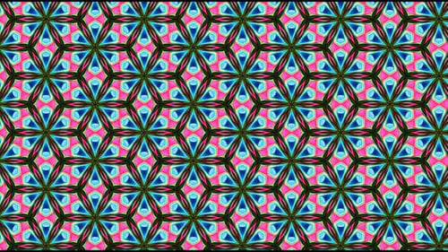 Fond d'animation de motifs de couleurs liquides isométriques fluides