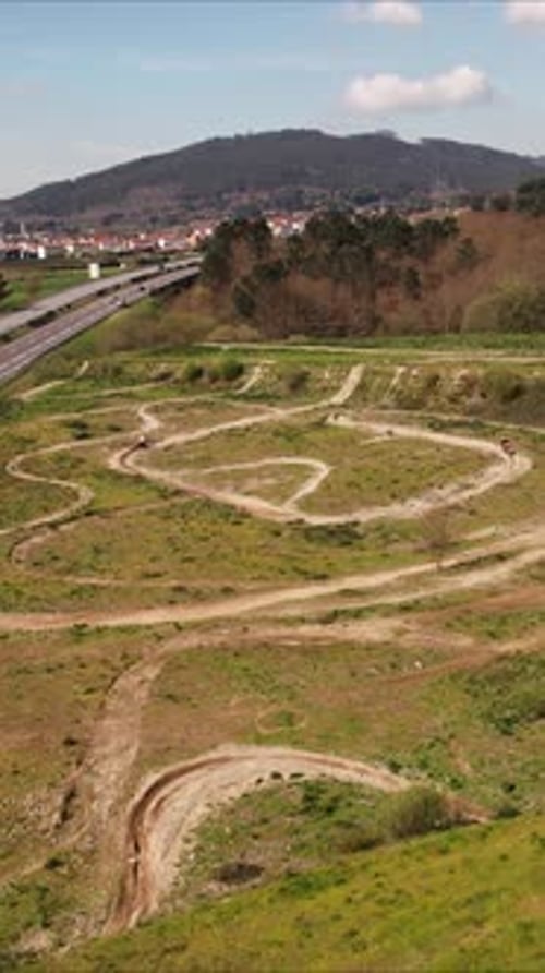 Motocross Vertical View 04