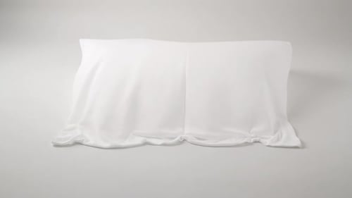 Fabric Sheet Falling And Settling