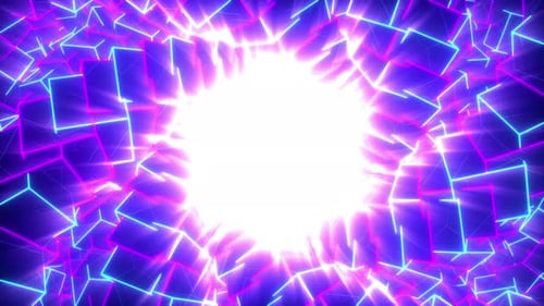 4k Dynamic Shining Abstraction