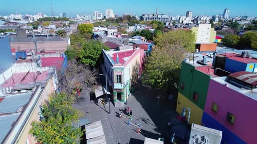 Carminito At Buenos Aires In Buenos Aires Argentina.