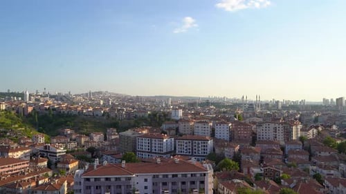 Ankara city view time lapse 4K