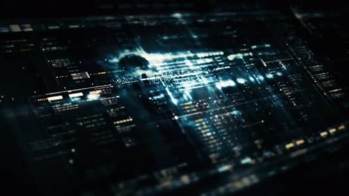 Data Matrix Nexus Advanced Simulation UI Background 06