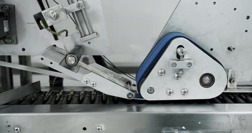 Automated Production of Medicines Pharmaceutical Production Line at Factory