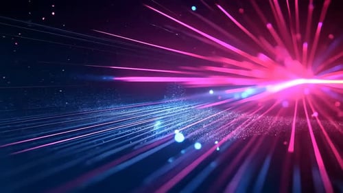 Abstract digital explosion
